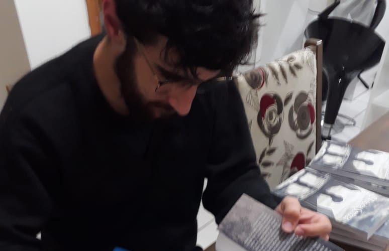 lançamento livro o anjo da sombra